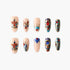 Royal Floral Enamel Emily's Nail