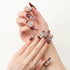 Royal Garnet Blossom Emily's Nail
