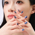 Sapphire Cosmic Glow Emily's Nail