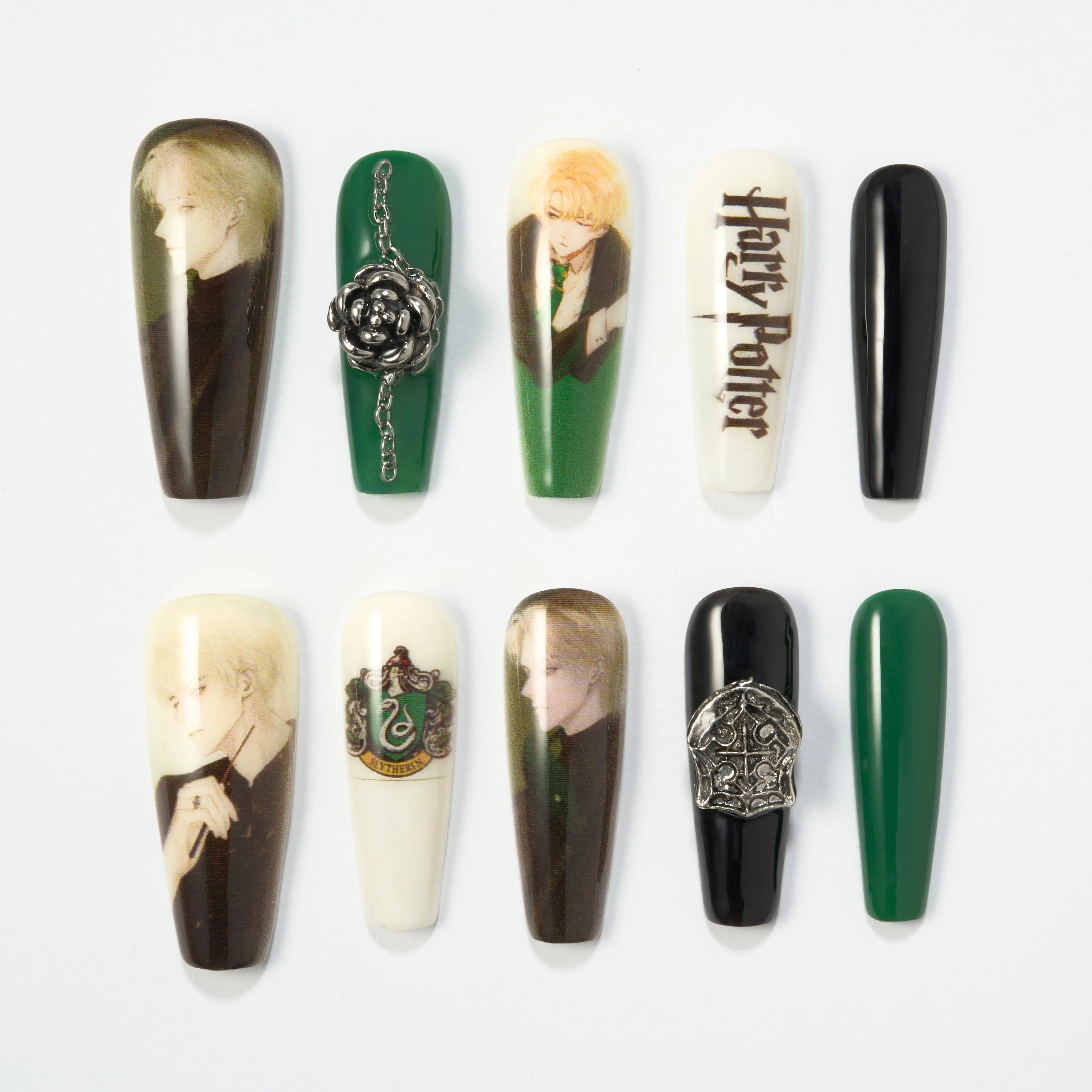 Slytherin Shadow Emily’s Nail