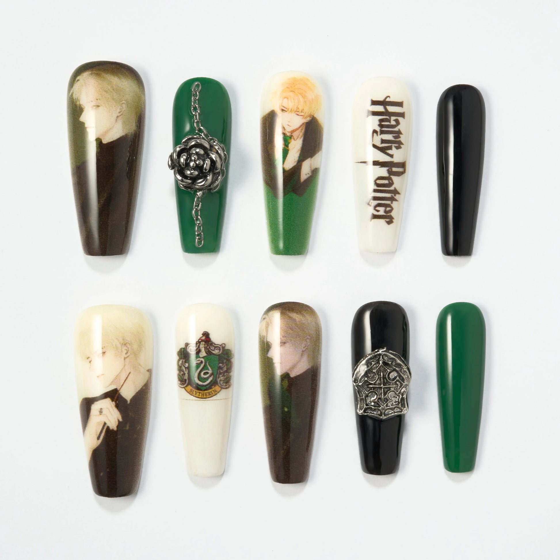 Slytherin Shadow Emily’s Nail