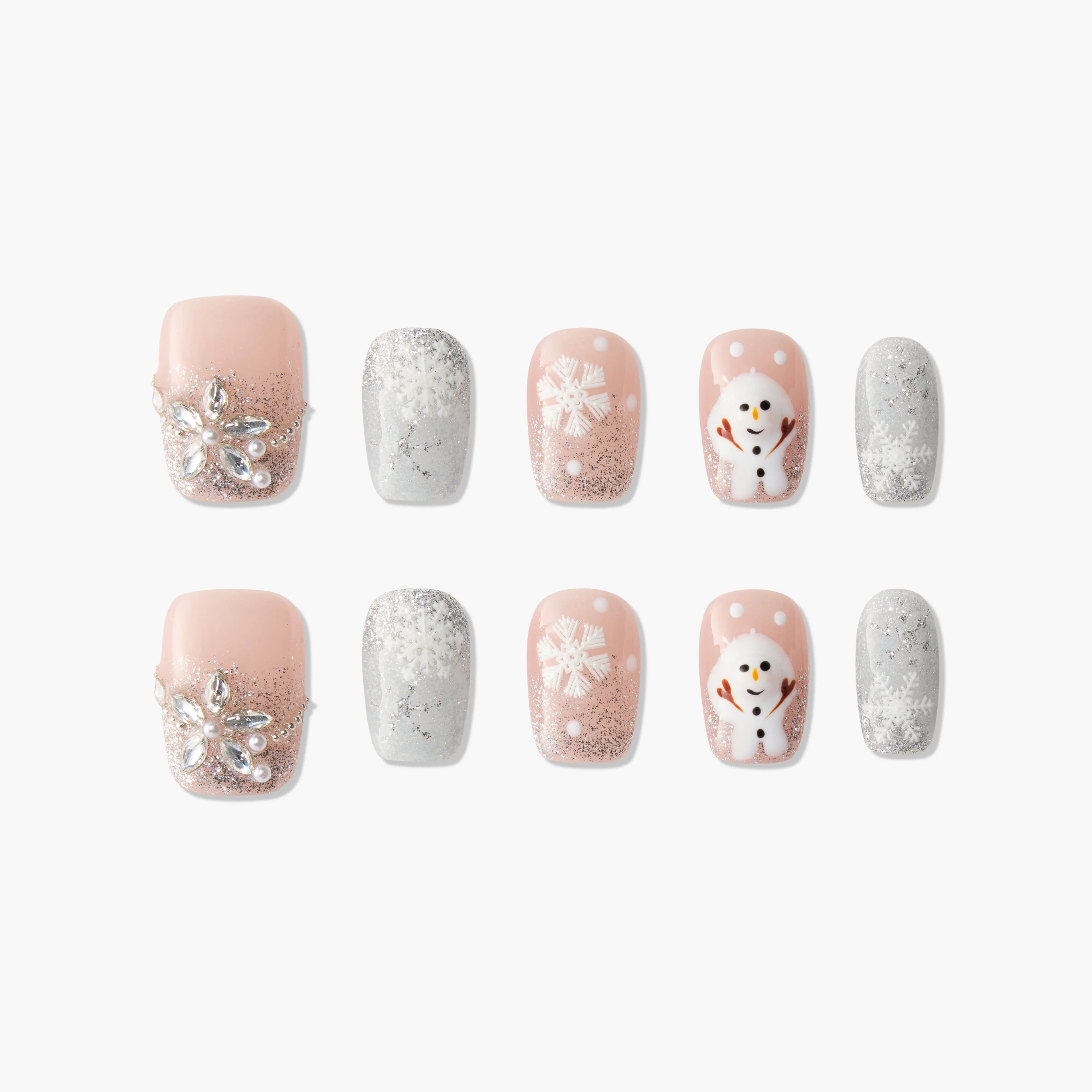 Snow Fairy Tale (Square) Emily's Nail