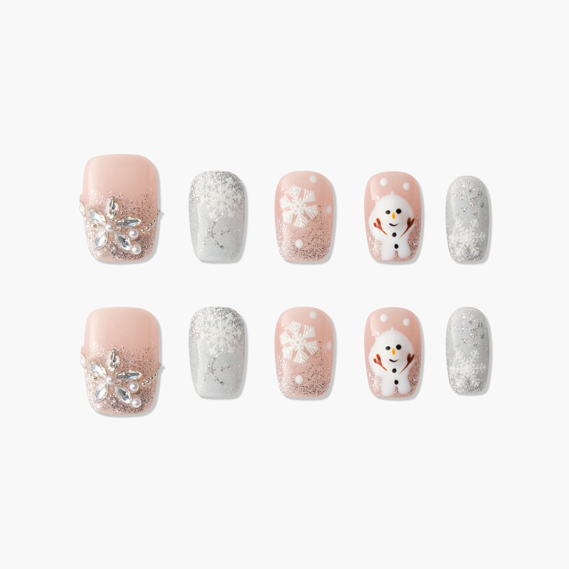 Snow Fairy Tale (Square) Emily's Nail