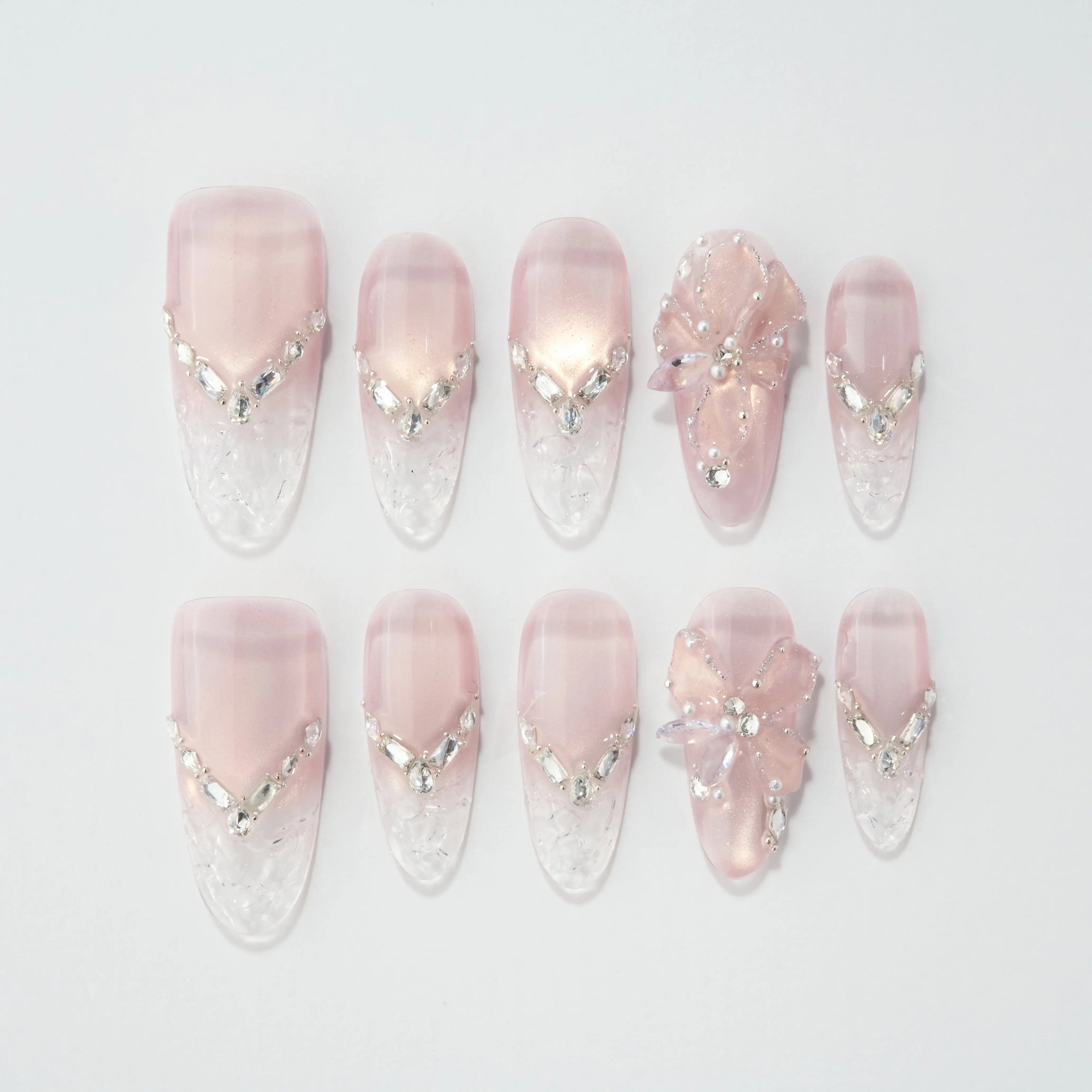 Soft Blossom Elegance Emily’s Nail