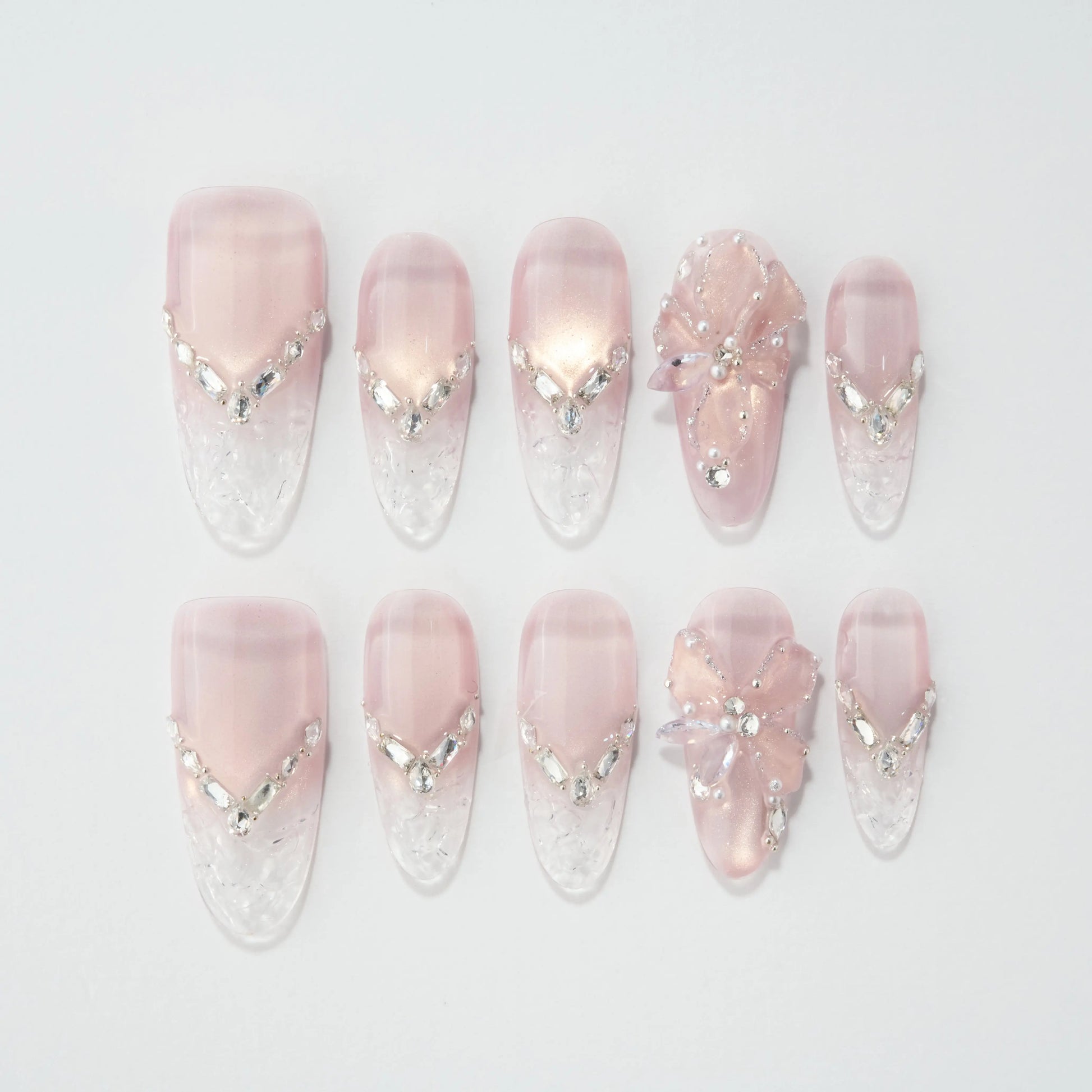 Soft Blossom Elegance Emily’s Nail