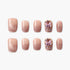 Sparkling Bloom (Square) Emily’s Nail
