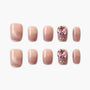 Sparkling Bloom (Square) Emily’s Nail