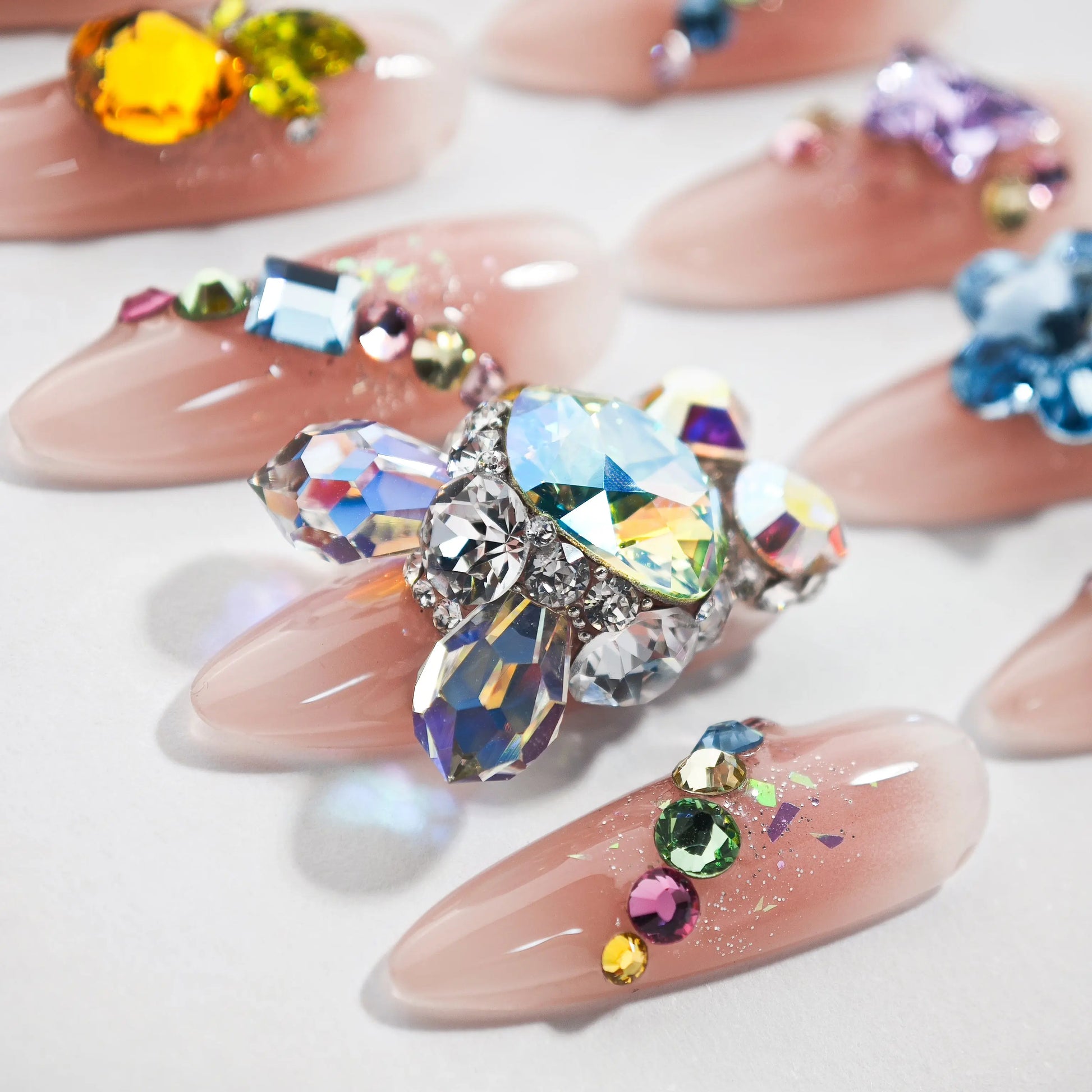 Sparkling Jewel Garden Emily’s Nail