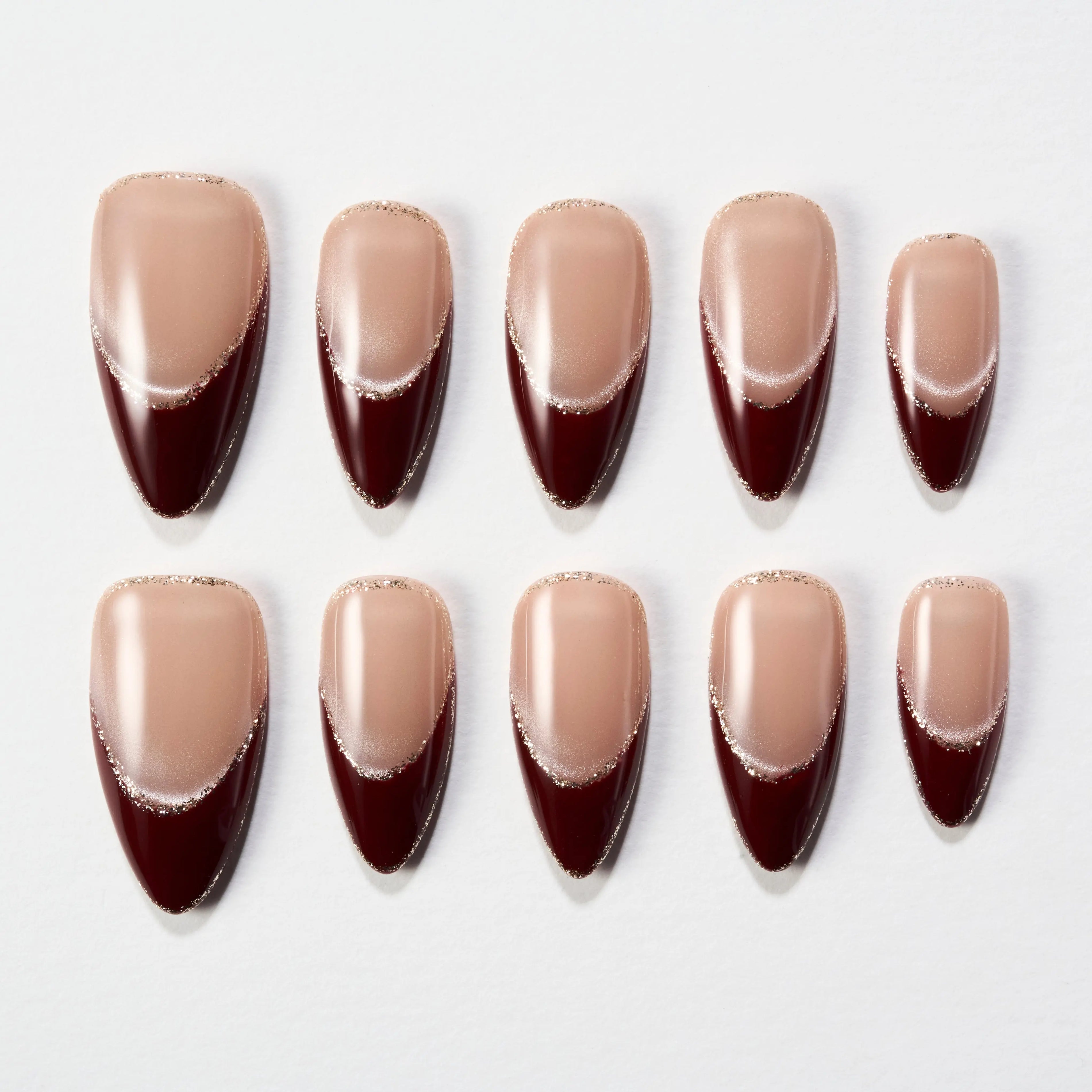 Velvet Mocha Tip Emily’s Nail