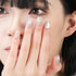 Winter Stardust (Square) Emily's Nail